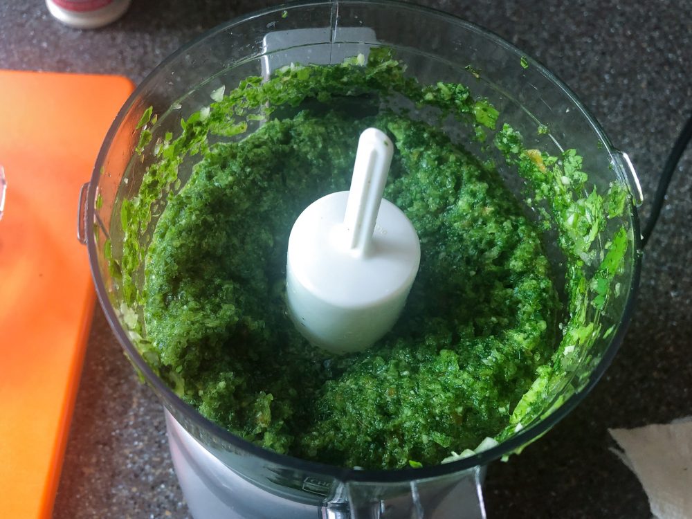 Sofrito in food processor